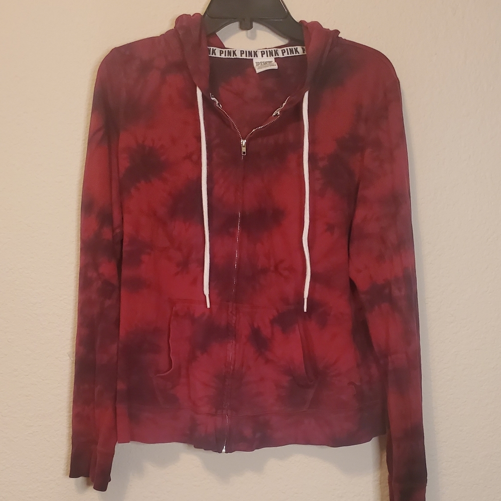 PINK  Victoria’s Secret Tie Die Hoodie